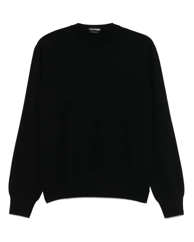 Tom Ford Klassischer Kaschmirpullover - Schwarz Schwarz