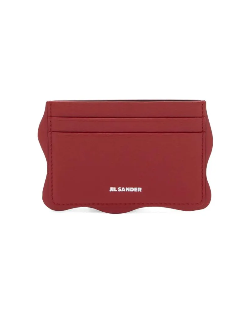 Jil Sander Klassisches Kartenetui - Rot Rot