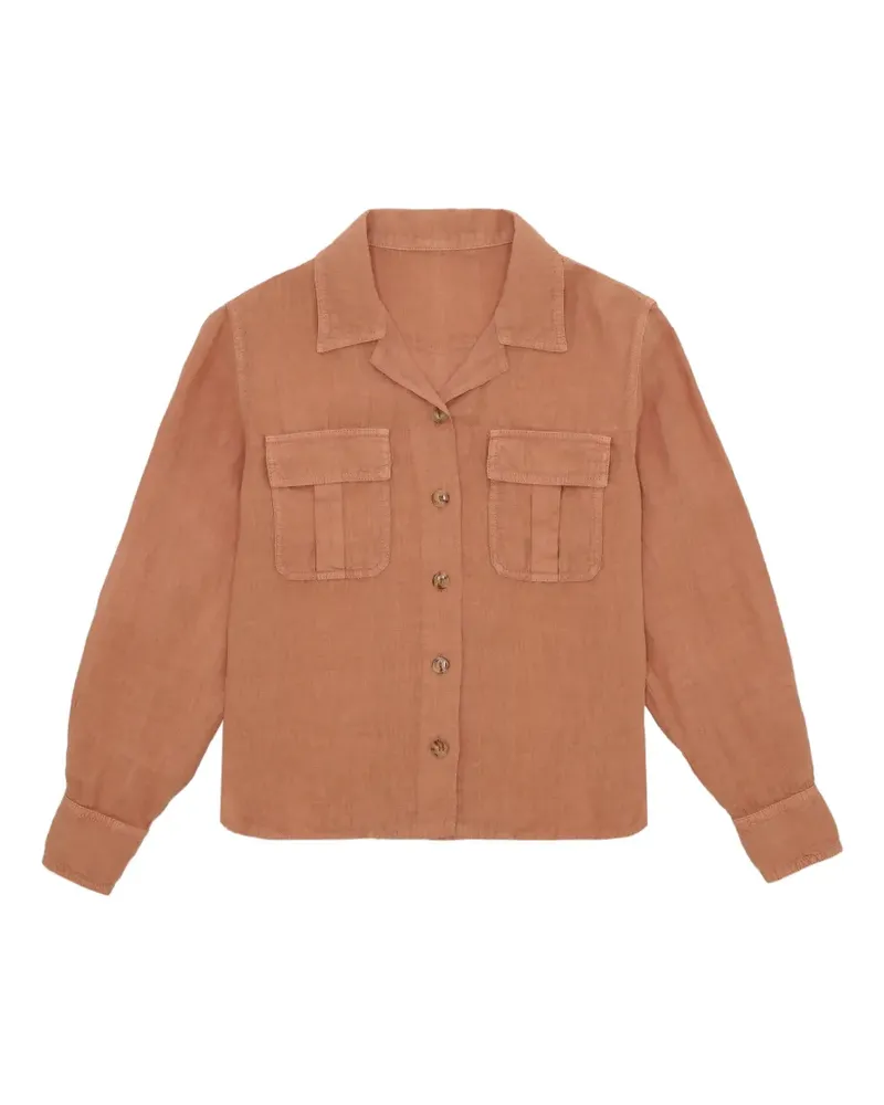 Fortela Bia linen shirt - Braun Braun