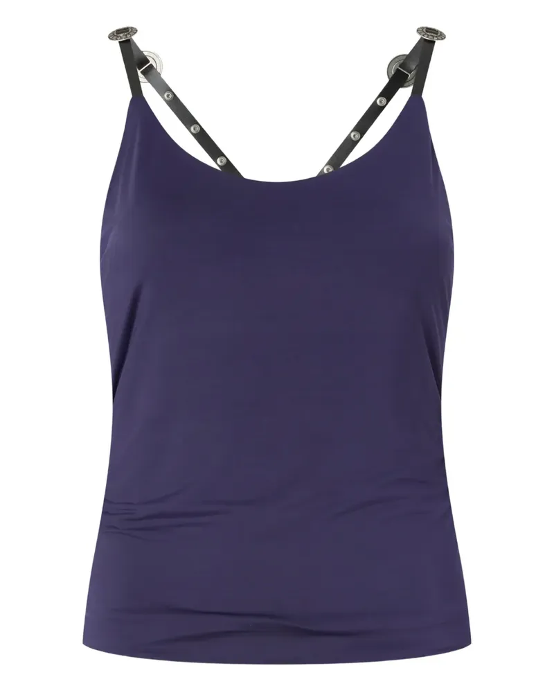 Pinko Top mit Riemen - Violett Violett
