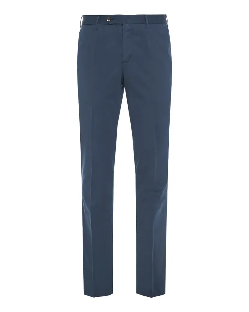PT TORINO Klassische Hose mit Knöpfen - Blau Blau