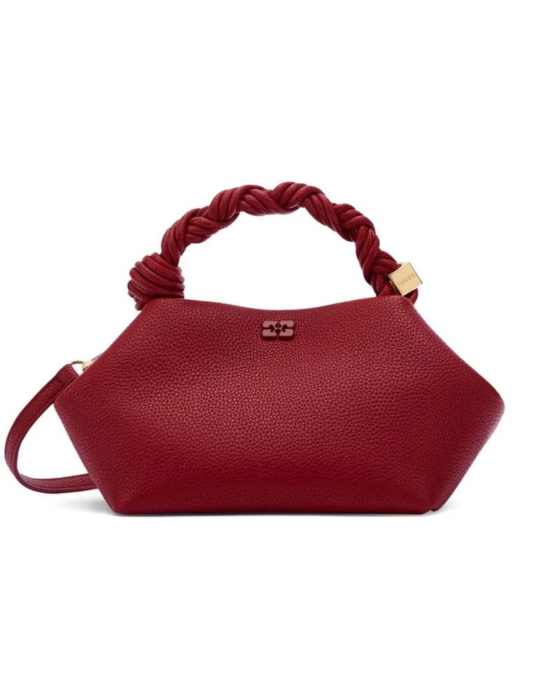 Ganni Bou Tote Bag mit verdrehtem Henkel - Rot Rot