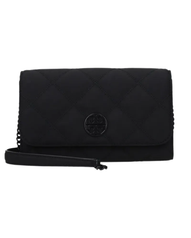 Tory Burch Gesteppte Schultertasche - Schwarz Schwarz