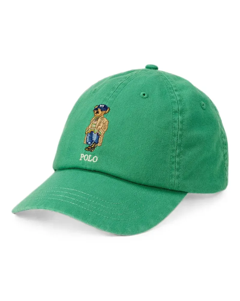 Ralph Lauren Polo Bear Twill-Baseballkappe - Grün Grün