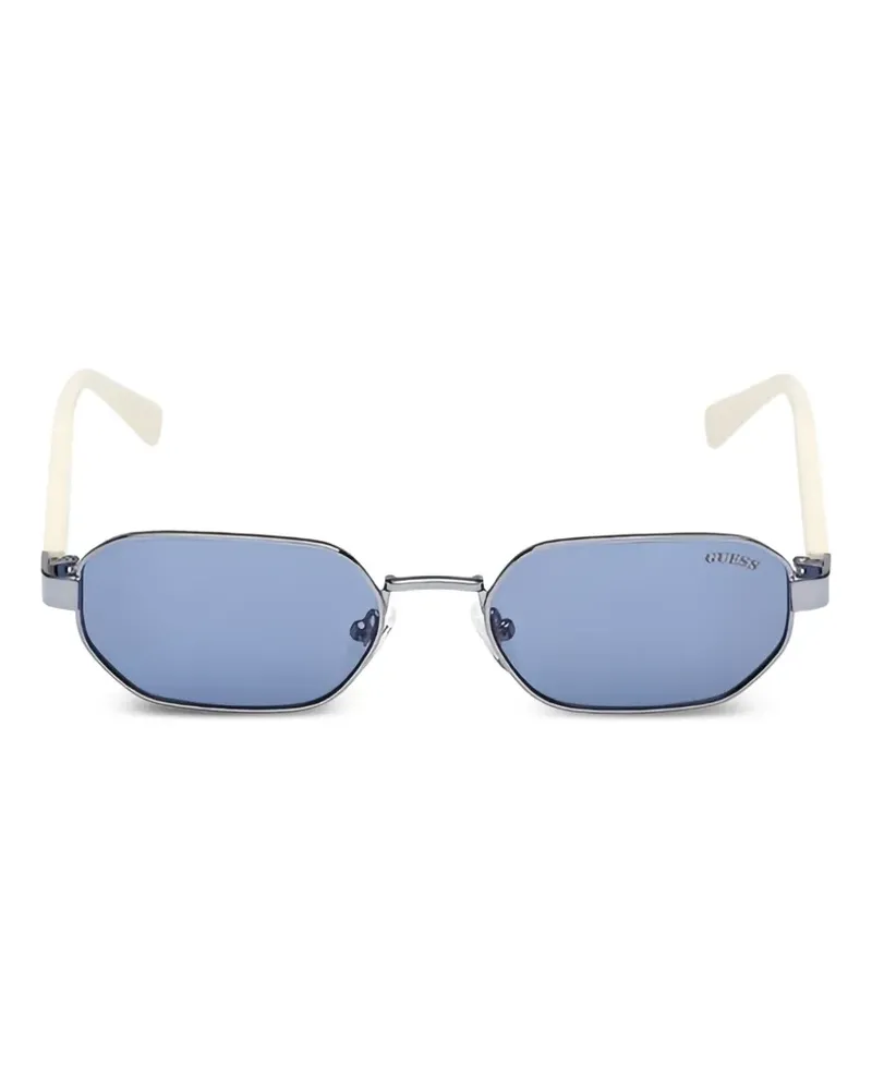 Guess Geometrische Sonnenbrille - Blau Blau