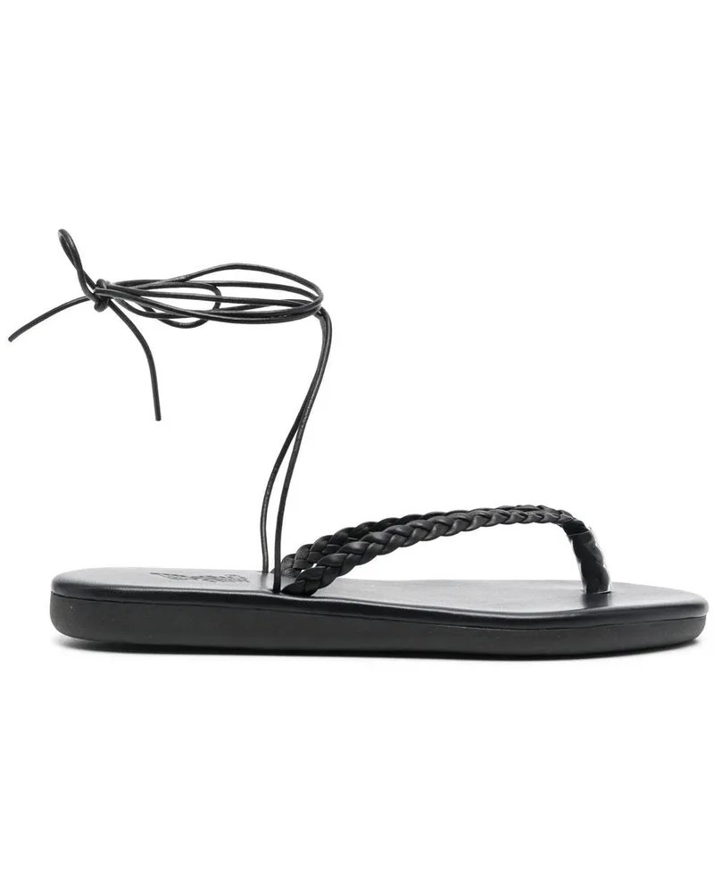 Ancient Greek Sandals Geflochtene Sandalen - Schwarz Schwarz