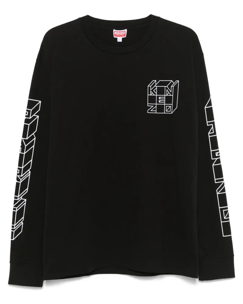 Kenzo Kube T-Shirt - Schwarz Schwarz