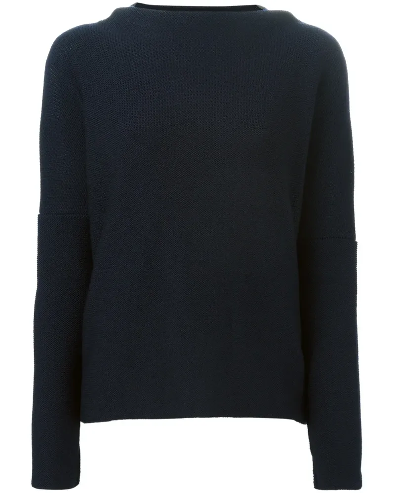 Daniela Gregis Wollpullover mit U-Boot-Ausschnitt - Blau Blau