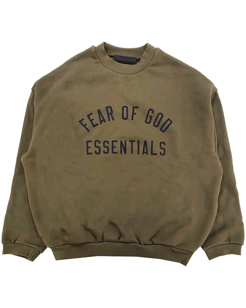 Fear of God Sweatshirt mit Logo-Print - Grün Grün