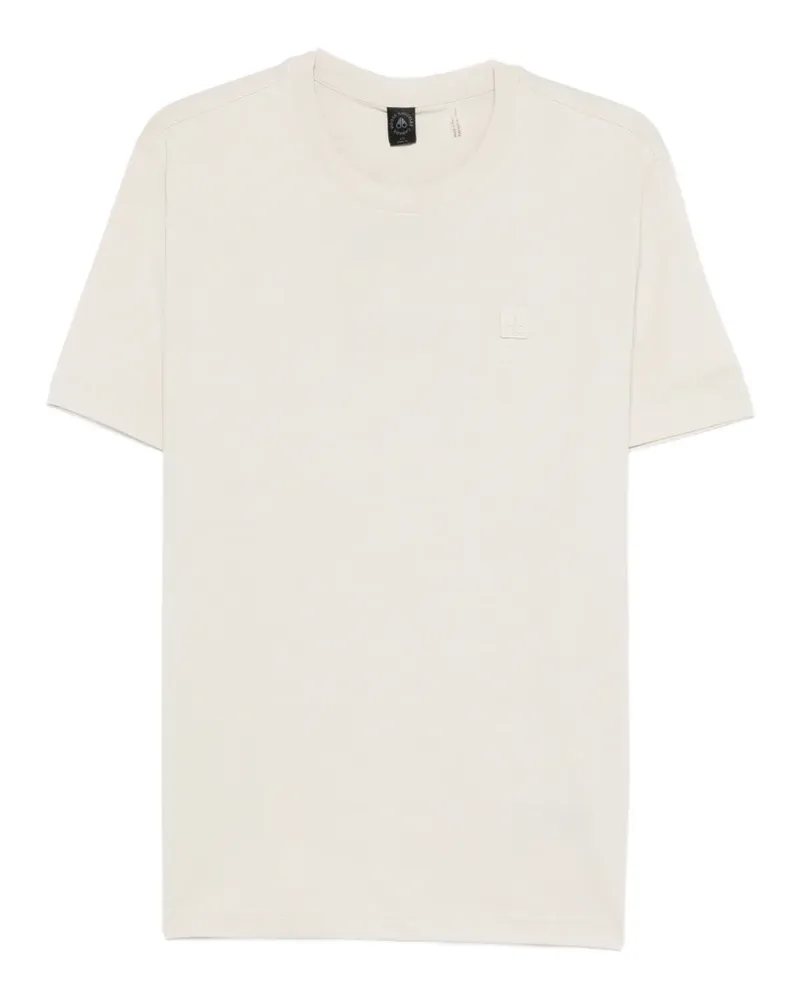 Moose Knuckles Duluth logo T-shirt - Nude Nude