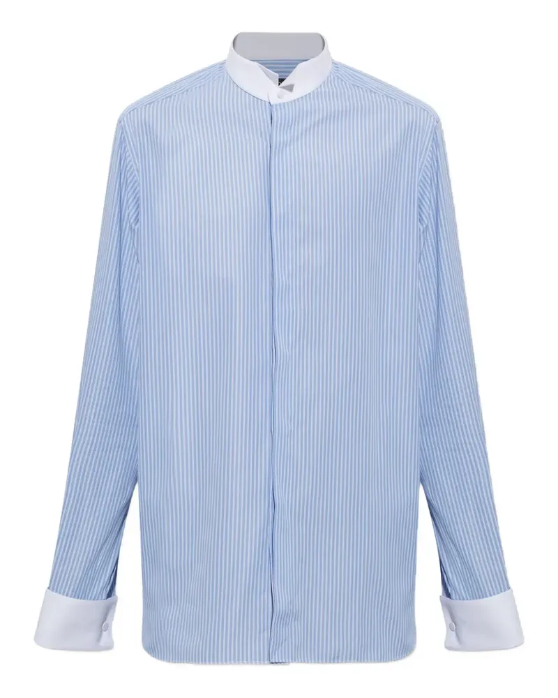 Tom Ford Gestreiftes Hemd - Blau Blau