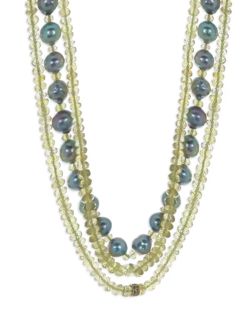 Loree Rodkin 14kt Beryl Gelbgoldhalskette mit Diamanten Gold