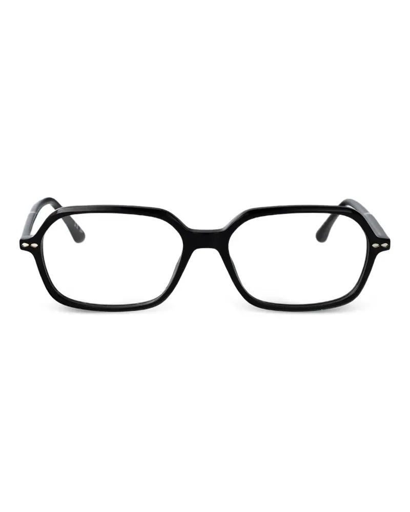 Isabel Marant Brille mit geometrischem Gestell - Schwarz Schwarz