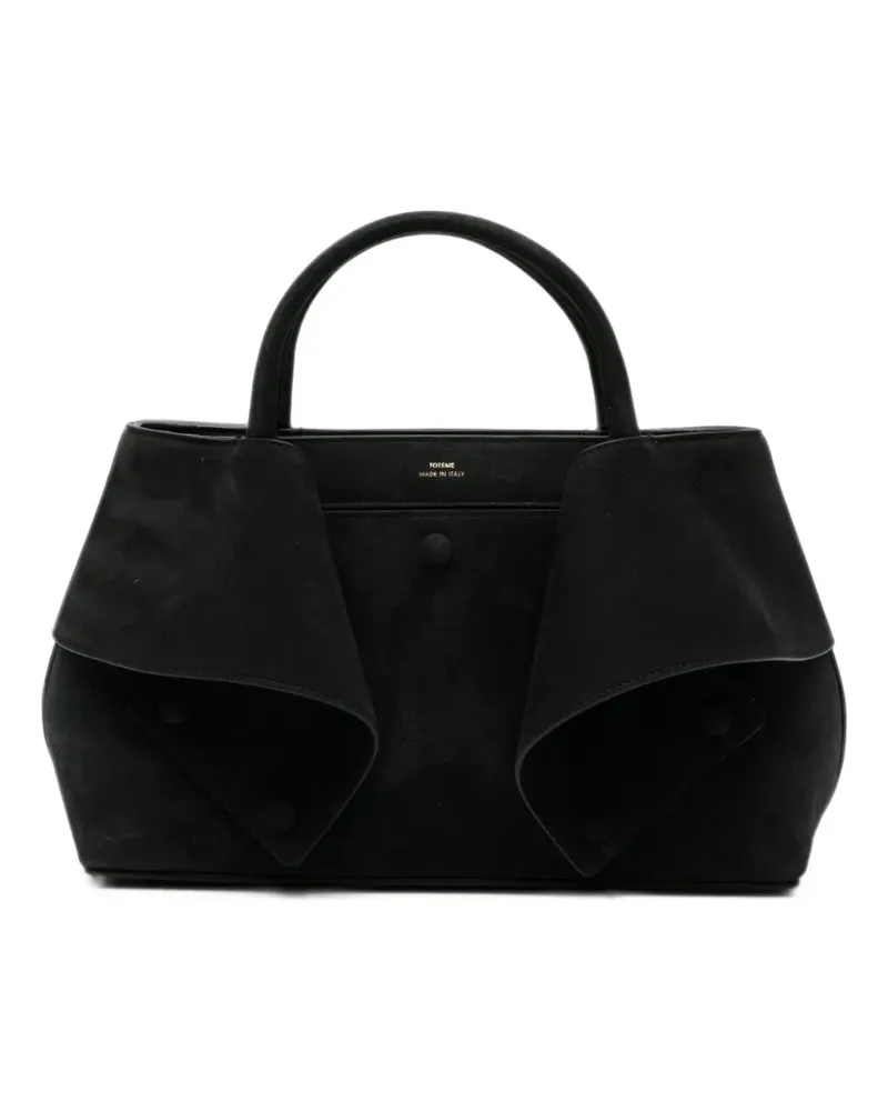 Totême Mercer Tote Bag aus Nubukleder - Schwarz Schwarz