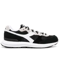 Diadora Sneakers mit Kontrasteinsätzen Schwarz