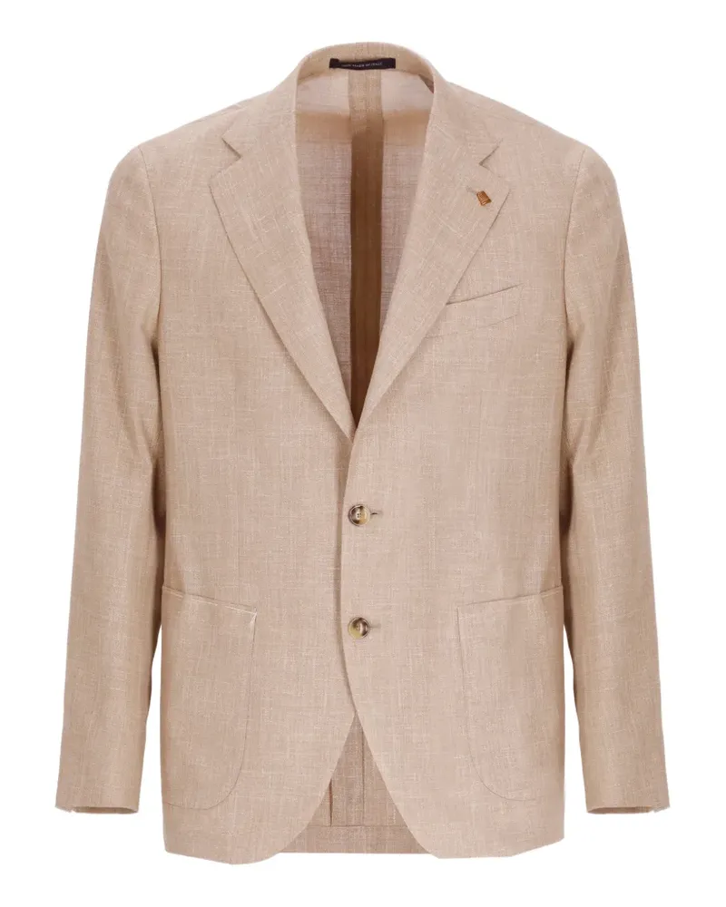 Sartoria Latorre Jacke mit Kragen - Nude Nude