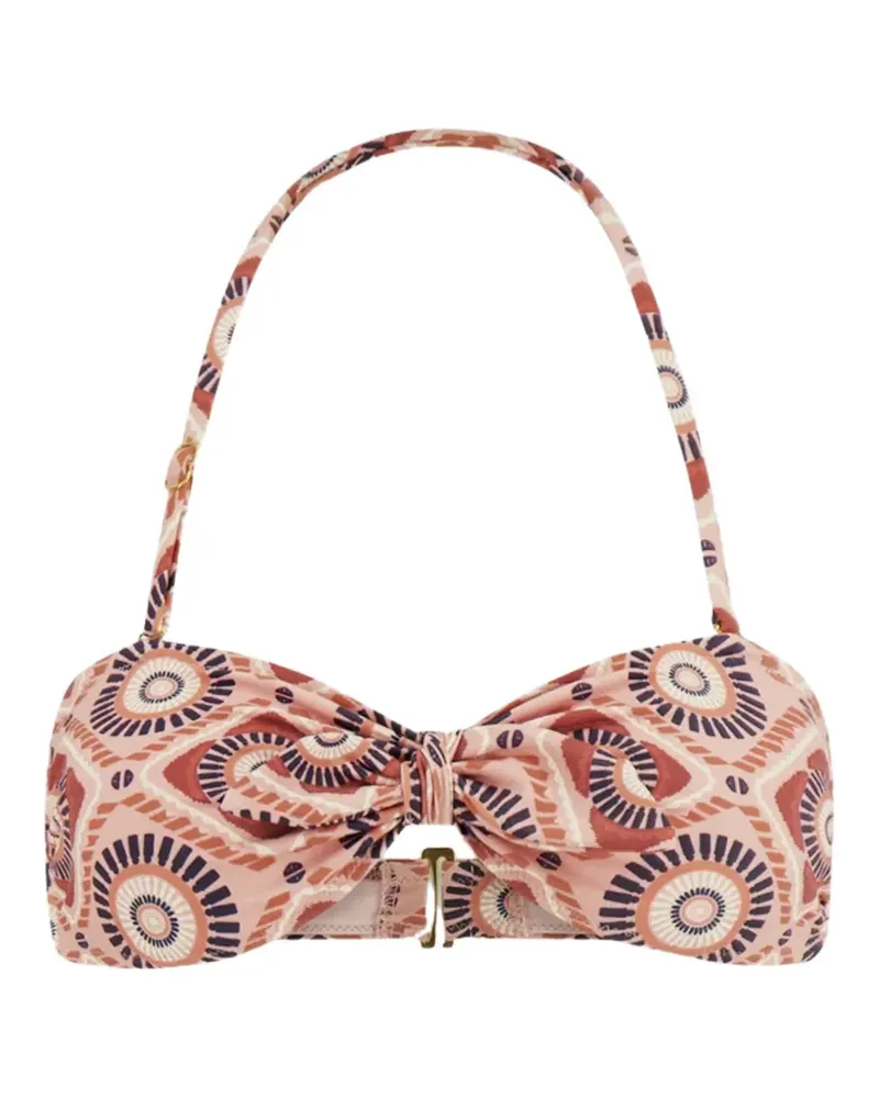 lemlem Bandeau-Bikinioberteil - Rosa Rosa