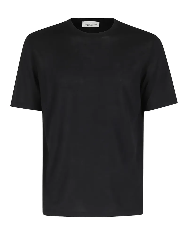 Roberto Collina crewneck T-shirt - Schwarz Schwarz