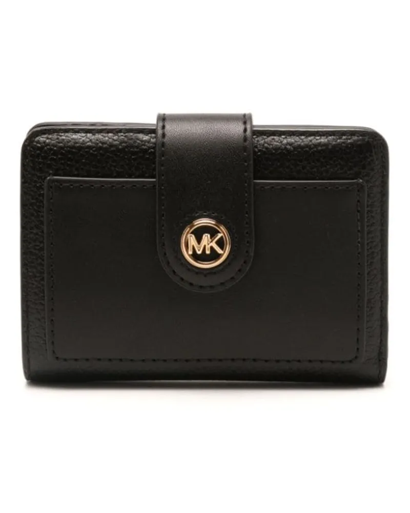 Michael Kors Portemonnaie mit Logo-Schild - Schwarz Schwarz