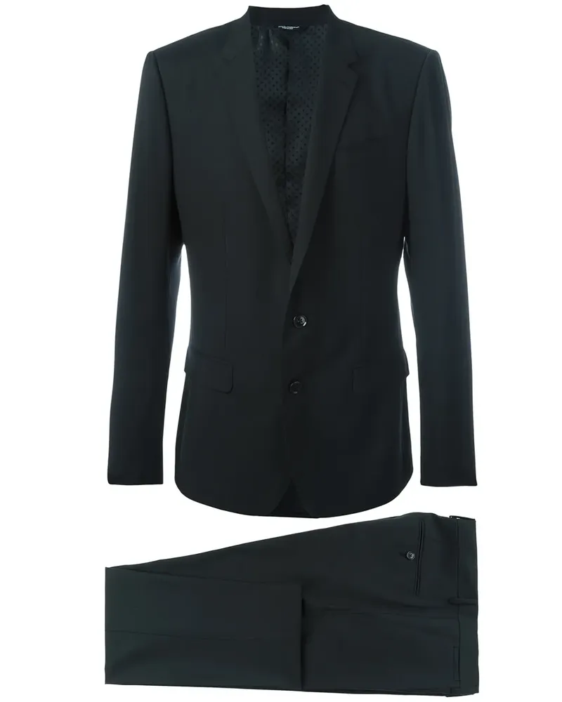 Dolce & Gabbana Zweiteiliger Anzug - Schwarz Schwarz