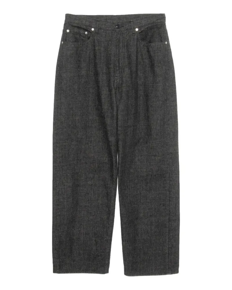 nanamica Selvage Jeans - Schwarz Schwarz
