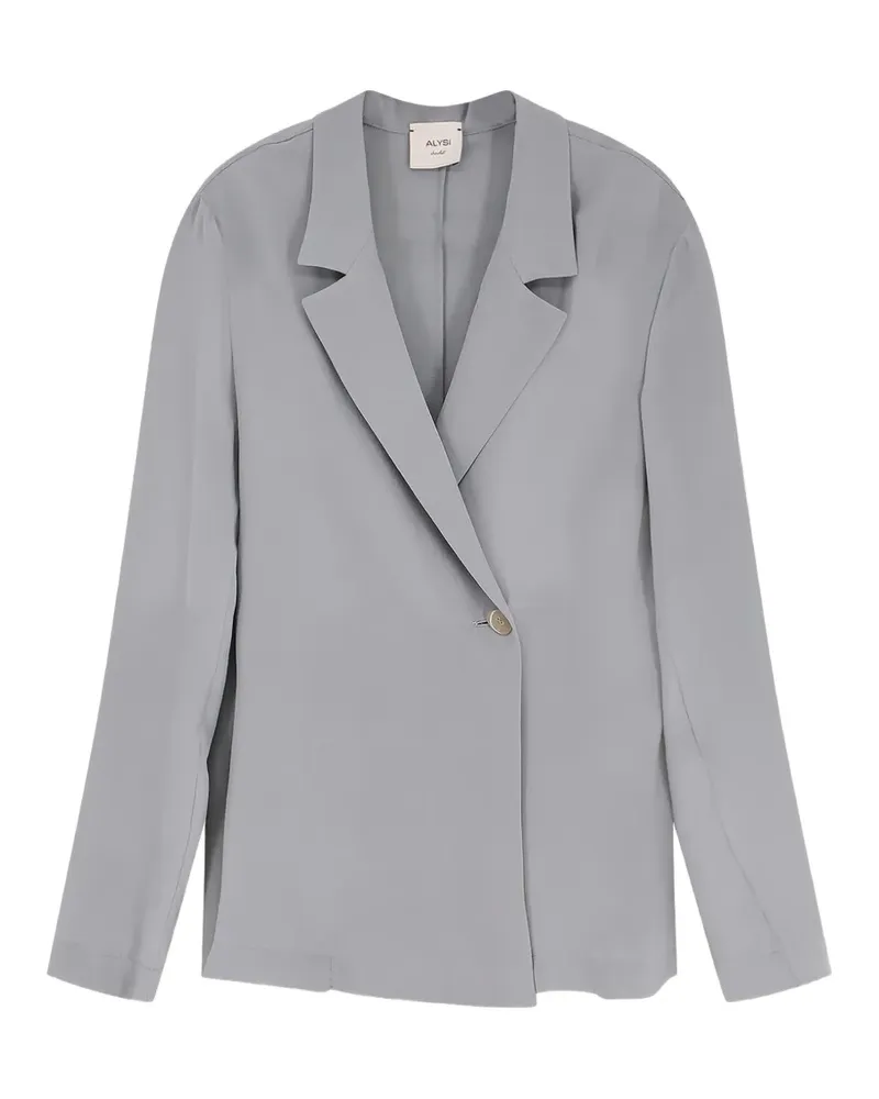ALYSI Blazer mit einem Knopf - Grau Grau