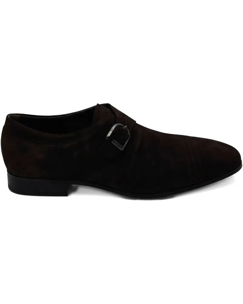 TOD'S Budapester mit Schnalle - Braun Braun