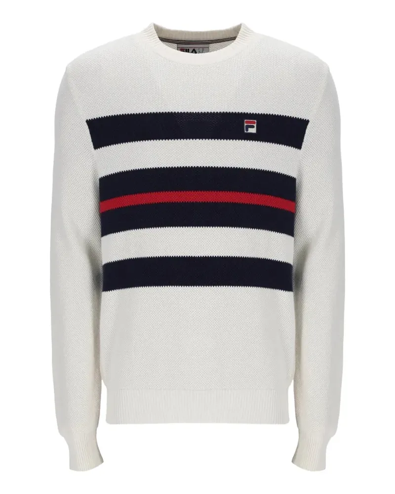 Fila Giuseppe cotton sweater - Weiß Weiß