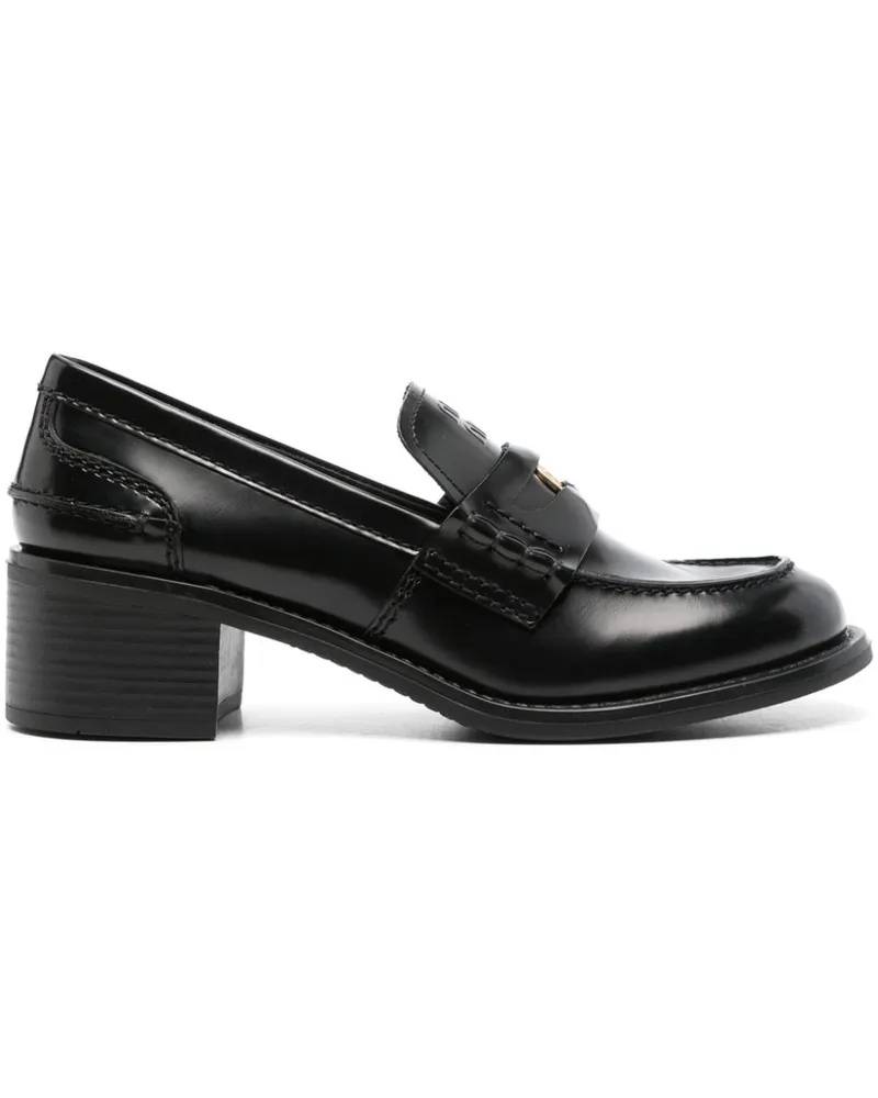Miu Miu Penny-Loafer - Schwarz Schwarz