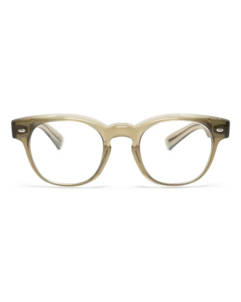 Oliver Peoples Allenby Brille mit transparentem Gestell - Nude Nude