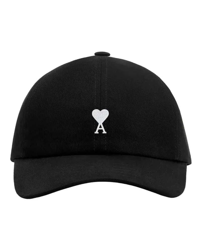AMI Paris Ami de Coeur Baseballkappe - Schwarz Schwarz