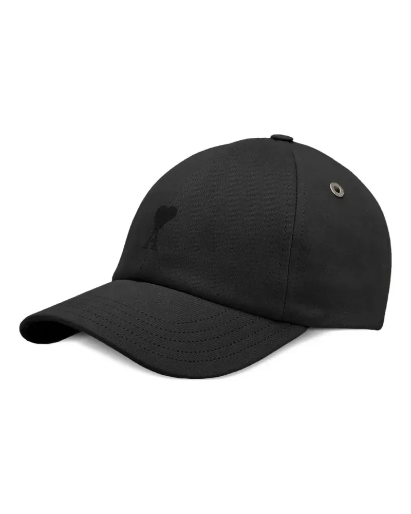 AMI Paris Ami de Coeur Baseballkappe - Schwarz Schwarz