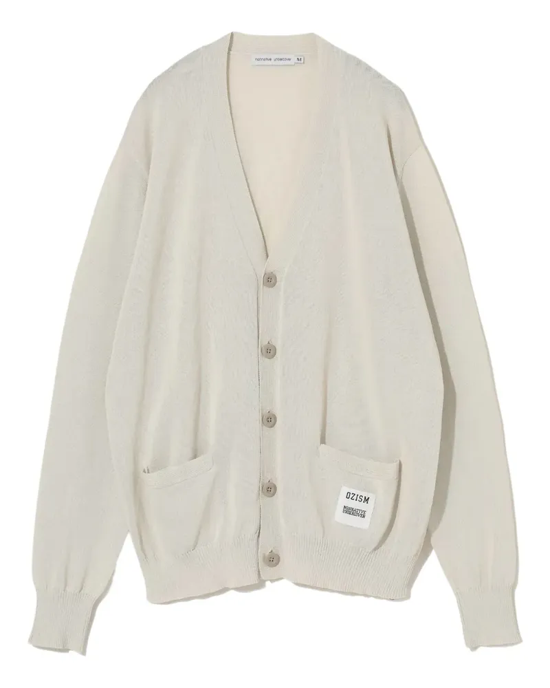 Undercover Cardigan mit Reißverschlussdetail - Nude Nude