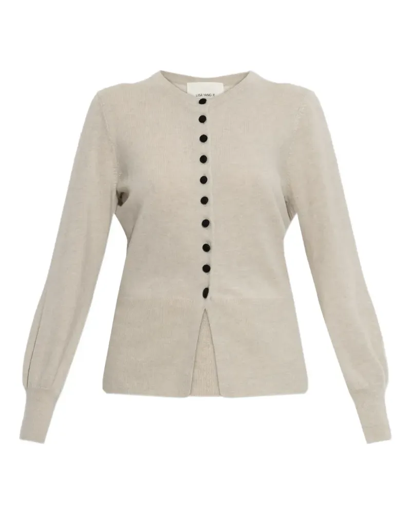 Lisa Yang Maven cashmere cardigan - Nude Nude