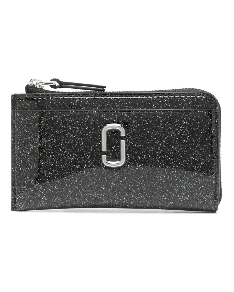 Marc Jacobs Kartenetui mit Logo-Schild - Schwarz Schwarz