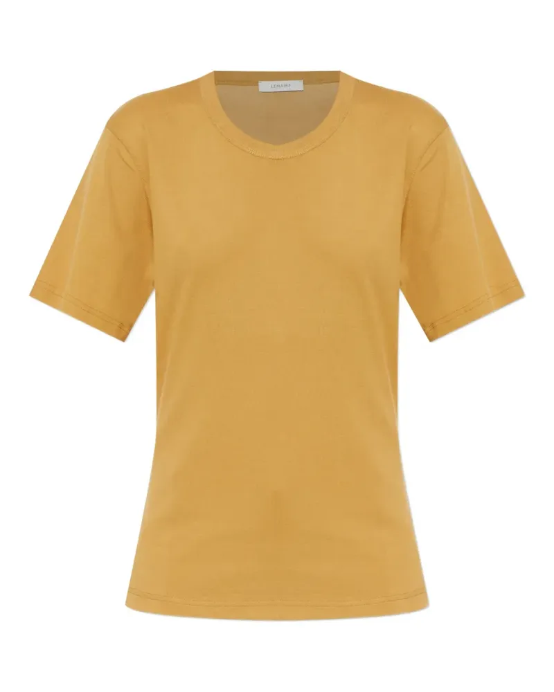 Christophe Lemaire T-Shirt mit rundem Ausschnitt - Gelb Gelb