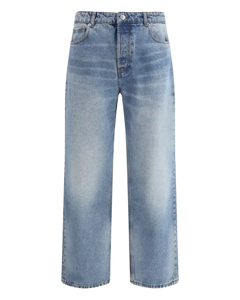 AMI Paris Jeans mit weitem Bein - Blau Blau