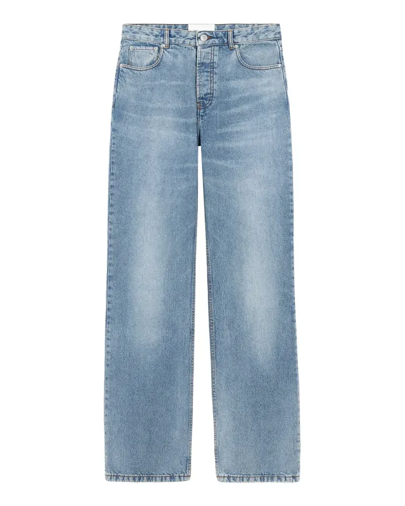 AMI Paris Jeans mit weitem Bein - Blau Blau