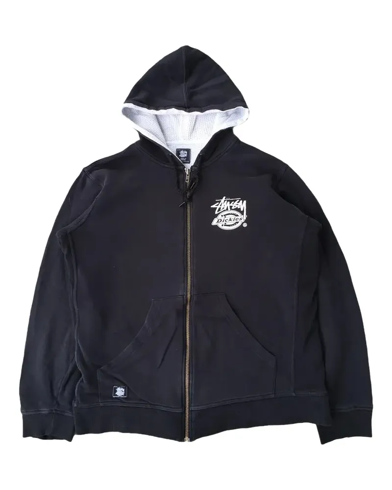 Stüssy x Dickies Hoodie mit Reißverschluss - Schwarz Schwarz