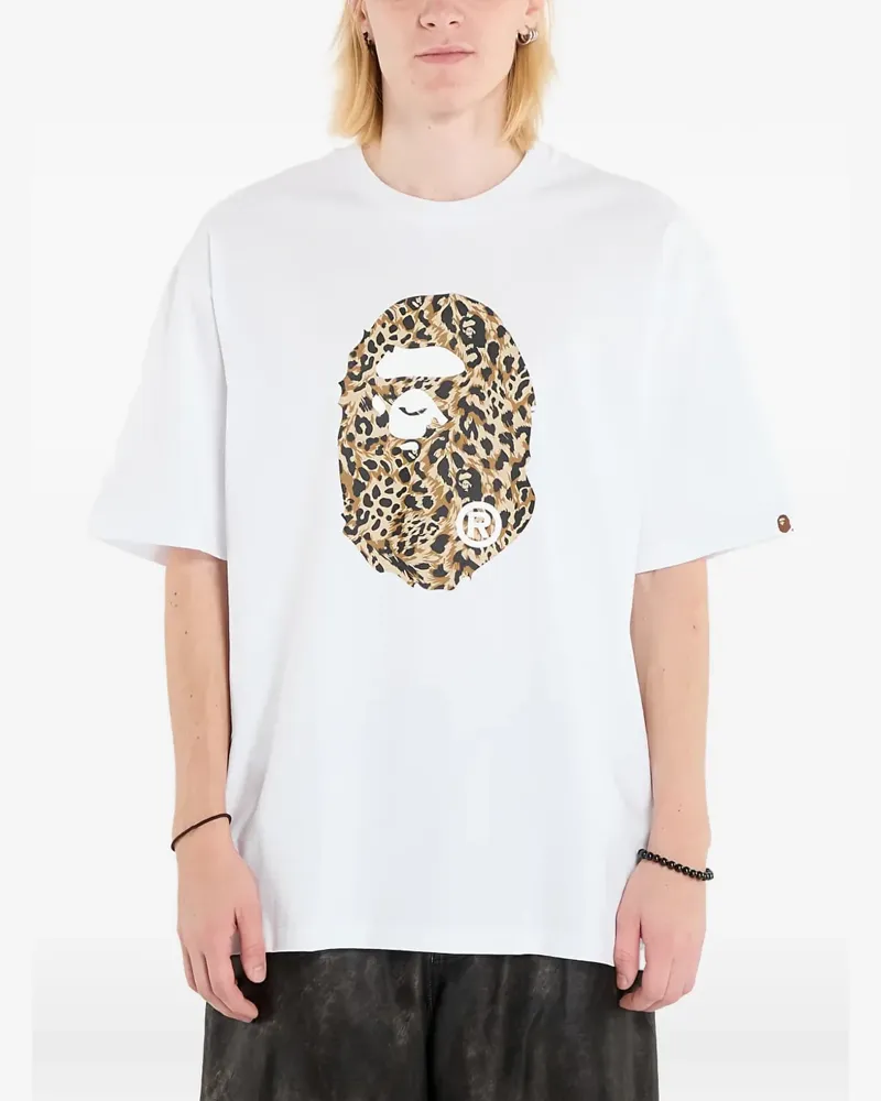 BAPE Klassisches T-Shirt - Weiß Weiß