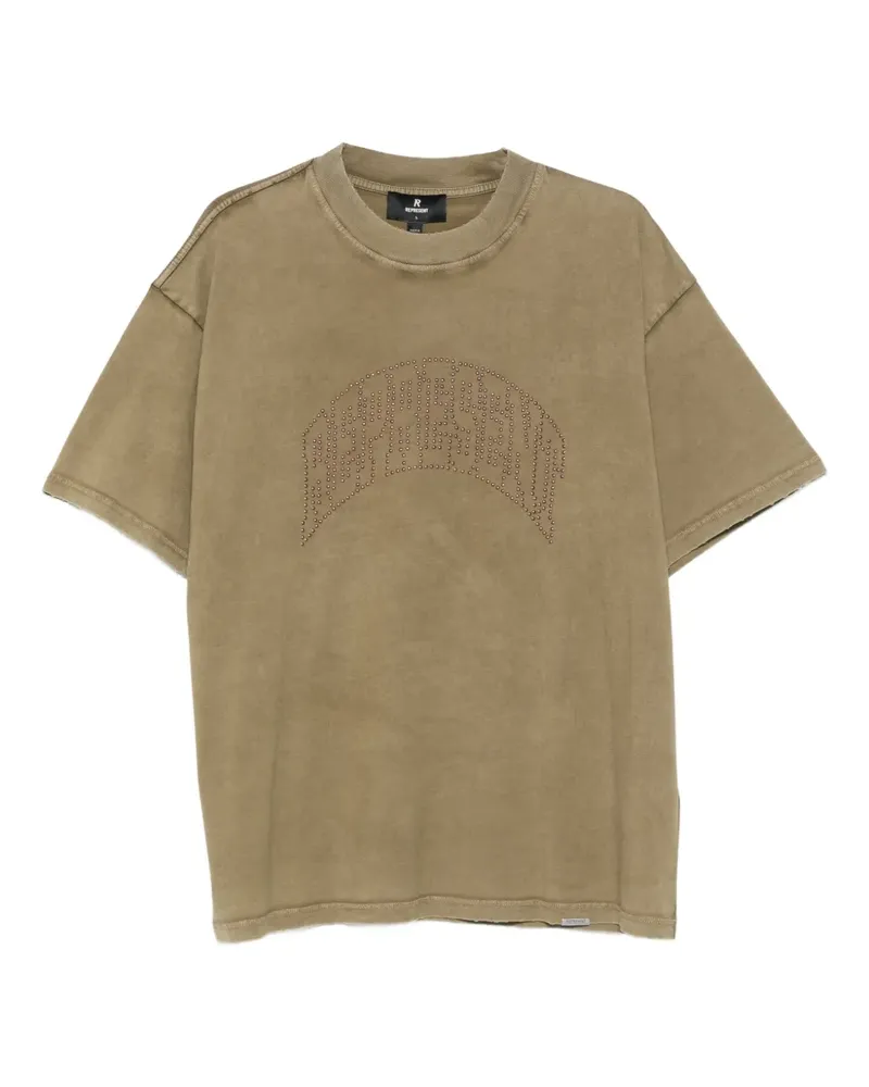 REPRESENT stud-logo T-shirt - Grün Grün