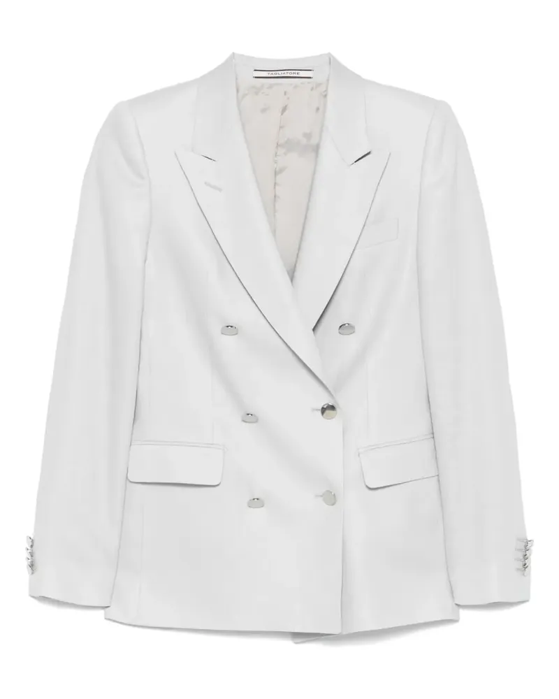 Tagliatore Doppelreihiger Blazer - Grau Grau