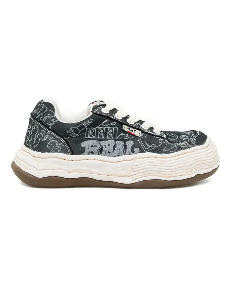 MIHARAYASUHIRO Blakey Sneakers - Schwarz Schwarz