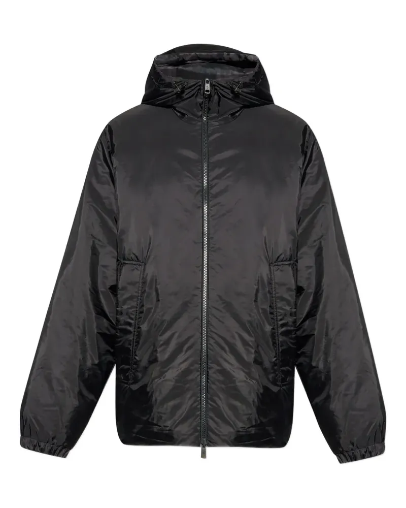 Moncler Steppjacke mit Reißverschluss - Schwarz Schwarz