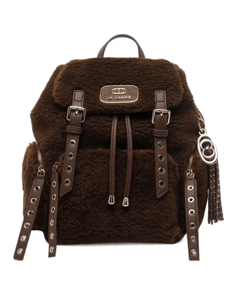 LA CARRIE Rucksack mit Teddy - Braun Braun