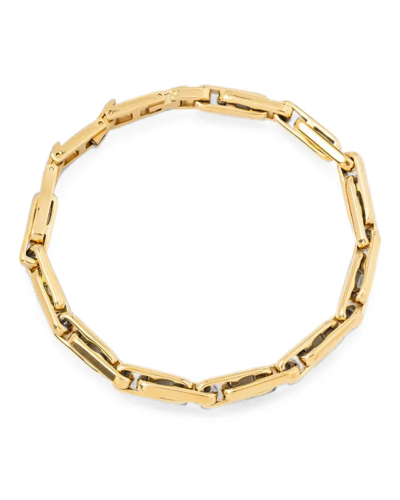Trussardi link-chain bracelet - Gold Gold