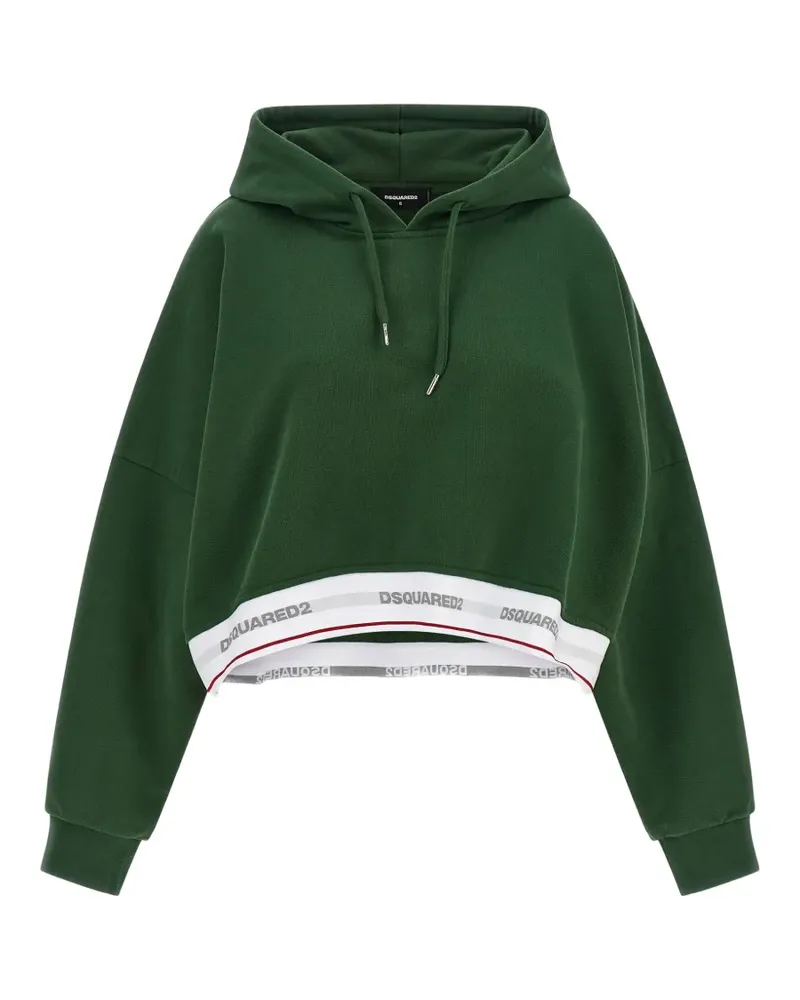 Dsquared2 Hoodie mit Logo - Grün Grün