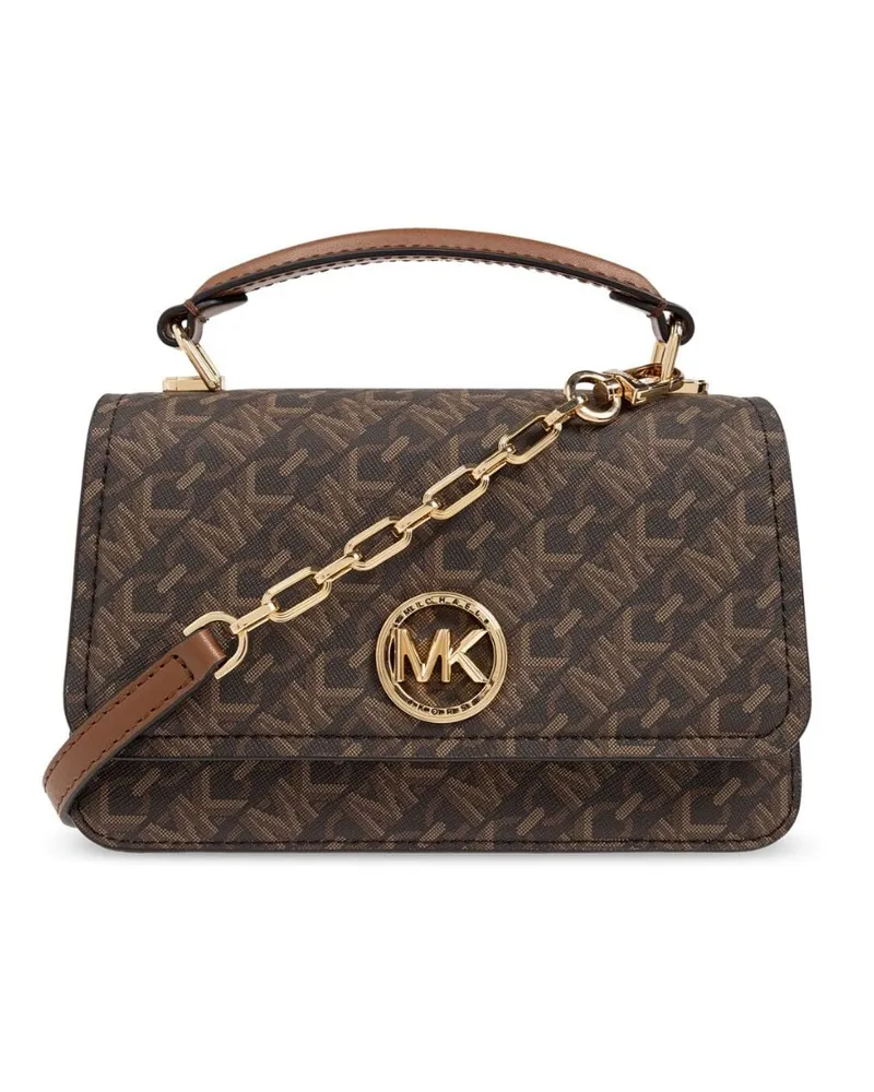 Michael Kors Kleine Delancey Empire Tote Bag - Braun Braun