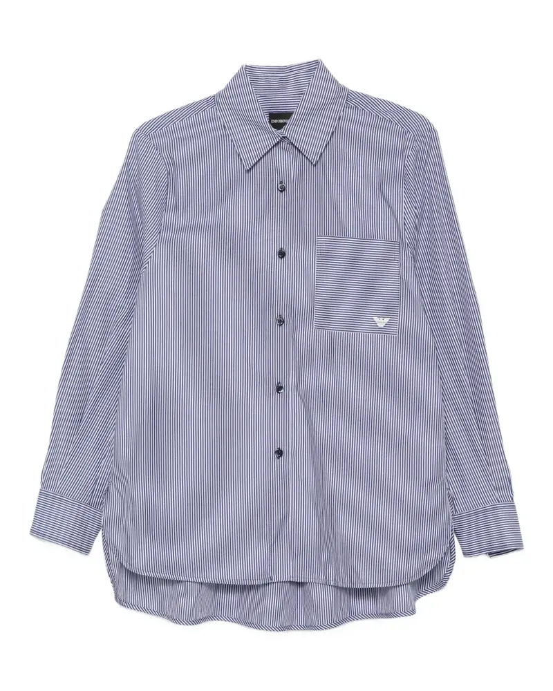 Emporio Armani striped shirt - Blau Blau