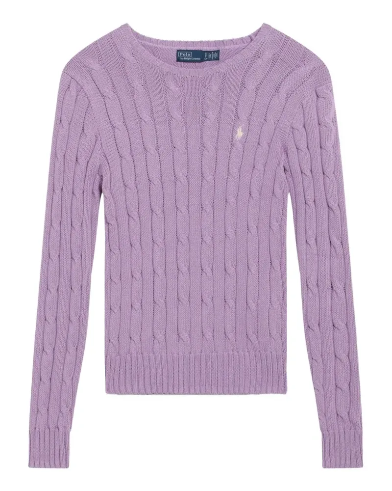 Ralph Lauren long-sleeve cable-knit jumper - Violett Violett